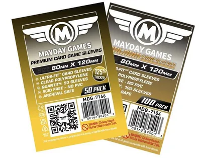 Mayday "Dixit" Compatible Card Sleeves - Magnum Ultra-Fit (80x120mm)