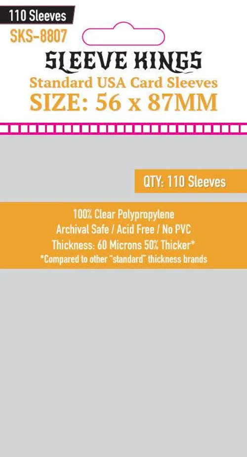 Sleeve Kings Standard USA Card Sleeves (56x87mm)