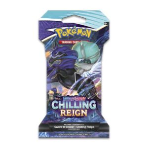 Buy Pokémon TCG: Sword & Shield-Chilling Reign Sleeved Booster Pack (10 Cards) only at Bored Game Company.